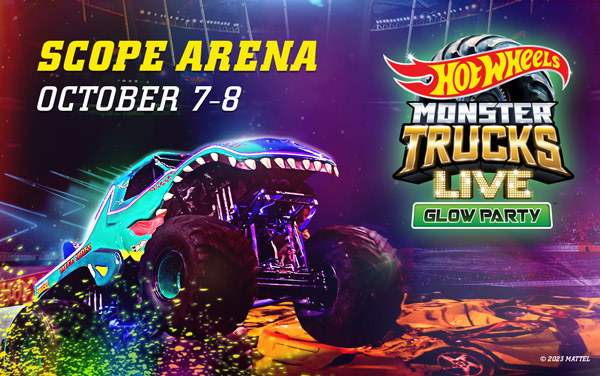 Hot Wheels Monster Trucks Live Glow Party - Neon Norfolk